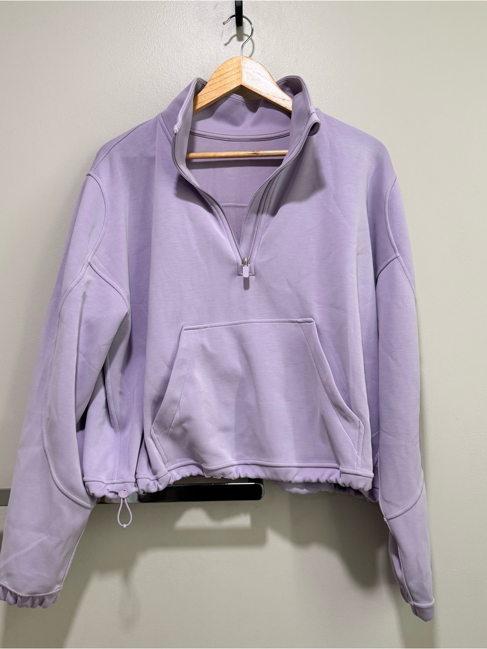 lululemon athletica Lavender Half-Zip Pullover Hoodie